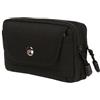 FDEETY Pratico Versatile Borsello da Cintura Marsupio Tattico Marsupi per Campeggio Escursionismo Ciclismo Viaggio Trekking Porta Smartphone Chiave Denaro (Orizzontale-Nero)