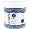 INNSPIRO Roccia di vetro rotondo aurora boreale blu ciano 3,8 mm. 6/0 120 g.