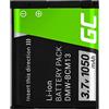 Green Cell® Batteria DMW-BCM13 DMW-BCM13E DMW-BCM13PP per Panasonic Lumix FT5 LZ40 TS5 TZ30 TZ40 TZ41 TZ61 TZ71 ZS27 ZS30 ZS35 ZS40 Fotocamera (1050mAh 3.7V)