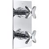 Bristan Glr Shcvo C Glorious a doppia valvola di controllo, colore: Cromato