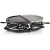 Princess 162710 Raclette 8 Oval Stone & Grill Party 01.162710.01.001