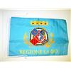 AZ FLAG Bandiera Lazio 45x30 cm Italiana Poliestere 100D Cordini | Uso interno ed esterno bandiera decorativa doppie cuciture e bordi rinforzati