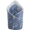 Medi Partners Cuscino cono bambino Minky 100% Cotone 75x75cm Coperta del bambino Doppia faccia Morbido Tutto l'anno Corna per neonati Multifunzionale (Acchiappasogni con il grigio Minky)