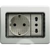 BTICINO Custodia 3 modulI , IP55 Matix - 25503