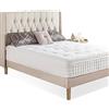 Zinus Materasso Ibrido 180 x 200 cm, Altezza 25 cm, Rigido in Memory Foam e Molle Insacchettate, Euro Top, Bianco
