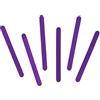 INNSPIRO Bastoncini da polo in legno standard viola 50u. Per artigianato fai da te, artigianato, fai da te, decorazioni e progetti artigianali per bambini