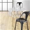Douceur d'Intérieur Soleil - Tovaglia rotonda in vetro (diametro 140 cm), PVC stampato 14/100E