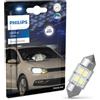 Philips automotive lighting Philips Ultinon Pro3100 LED Festoon lampadina di segnalazione per auto, 6.000K, 30mm