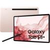 Samsung Tablet SAMSUNG X806 GALAXY TAB S8+ 5G 12.4 OCTA CORE 256GB RAM 8GB ITALIA ROSE GOLD [SM-X806BIDAEUE]