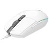 Logitech Mouse Logitech G203 LIGHTSYNC bianco [910-005797]