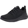 Skechers, Vapor Foam Fresh Trend Donna, Finitura in Rete Nera Canna di Fucile, 36 EU