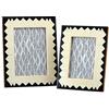 Main + Mesa - Set di 2 cornici per foto con motivo unico, 12,7 x 17,8 cm e 10,2 x 15,2 cm