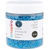 INNSPIRO Roccia di vetro rotondo aurora boreale blu per bambini 2,3 mm. 10/0 120 g.