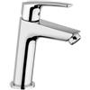 Jacuzzi Rubinetto Miscelatore monoforo per lavabo serie Lucente Jacuzzi senza scarico 0LU00286JA00 cromato