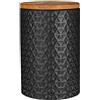 Premier Housewares - Vassoio, Ceramica, Black, 10 x 10 x 15 cm