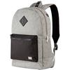Hauptstadtkoffer blnbag U6, Zaino Leggero con Tasca per Notebook, Robusto Zaino Idrorepellente, Zaino per Uomo e Donna, 19 Litri, Grigio/Nero