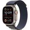 Apple Watch Ultra 2 Gps + Cellular 49mm Titanio - Cinturino Alpine Loop Blu M - Apple - APP.MREP3TY/A