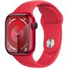Apple Watch Serie 9 Gps 45mm (product)red - Cinturino Sport (product)red S/m - Apple - APP.MRXJ3QL/A