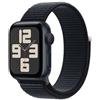Apple Watch Se Gps 40mm Alluminio Mezzanotte - Cinturino Sport Loop Mezzanotte - Apple - APP.MRE03QL/A