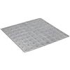 TATAY Tappetino Antiscivolo da Doccia o Vasca, di PVC con Ventose, Resistente a muffe e microbi, antibatterico, Design Barcelona, Grigio, Dimensione 54 x 54 cm