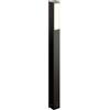 PHILIPS LED Stratosphere Ultra Efficiente Paletto per Esterni, Luce Bianca Calda, 3.8W, IP44, Antracite