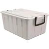 Roccobimbo Contenitore con coperchio 40lt bianco Foodbox di Roccobimbo