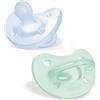 CHICCO (ARTSANA SpA) Gommottino Physioforna Azzurro Silicone 2-6M Chicco 2 Pezzi