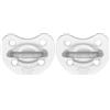 CHICCO (ARTSANA SpA) Gommotto 6-16 Mesi Silicone Crystal Chicco 2 Pezzi
