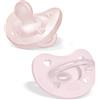 CHICCO (ARTSANA SpA) Gommottino Physioforna Rosa Silicone 2-6M Chicco 2 Pezzi