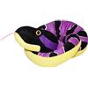Wild Republic 89098 - Snakesss Serpente a Sonagli di Peluche, 137 cm