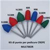 Punte per pedicure kit Multibor 5 CREPE