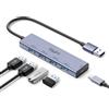 TSUPY Hub USB 3.0, Sdoppiatore USB, Multipla usb, USB Hub 3.0 Alluminio 5Gbps Multipresa usb per Surface, Macbook, Laptop, Xbox, Flash Drive, HDD