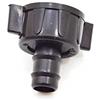 S&M 543654 Terminale Femmina Gocciolatore 3/4 x 12 mm, Nero