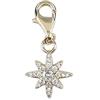 Depesche 11785-094 Charms Express Yourself-Ciondolo per collane e bracciali, Stella, Placcato Oro, Come Piccolo Regalo, Multicolore, Normal