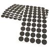 Adsamm FP-35-SA-BR-22-50-5 FP-35-SA-BR-22-50 - Feltrini in feltro, colore: marrone, diametro 22 mm