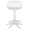 Kartell 4828/03 Spoon Sgabello, Bianco