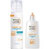 Garnier Ambre Solaire Super UV Hyaluronic Acid Cofanetti protezione solare viso 40 ml + protezione solare viso 75 ml unisex