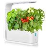 VolksRose Serra Idroponica da Interno, 3 Baccelli Giardino Intelligente con LED Lampada da Coltivazione - Sistema di Coltivazione Idroponica Automatico di Illuminazione, Altezza Regolabile e Timer