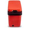 ArinkO Mini congelatore e frigorifero, frigorifero portatile per auto, con compressore, pannello di controllo intelligente, per auto, camper, camion, furgone, barca (Colore: Rood, Dimensioni: 16L) (Rood