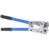 KATSU Tools KATSU Crimpatrice per Cavi a Cricchetto, Pinza a Crimpare Professionale 6-50 mm² Pinza a Crimpare Esagonale HX-50B, CU AL Terminale Cavo Crimpatrice Strumento per Elettricista Manuale 10, 8, 6, 4, 2, 1/0 Impostazioni AWG 4164344