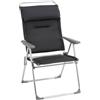 Lafuma Mobilier Sedia da Campeggio, Pieghevole, compatta, Alu Cham XL, AirComfort, Acciaio, LFM5269_6589