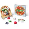 Melissa & Doug Giochi di lancio dei condimenti della pizza fronte-retro in legno per 1 o 2 giocatori | Giochi e attività per lo sviluppo delle abilità di abbinamento, numeriche e motorie per 3+ anni
