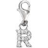 Depesche 11785-031 Charms Express Yourself - Ciondolo per collane e bracciali, Lettera R, Placcato Argento, Come Piccolo Regalo