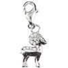 Depesche 11785-055 Charms Express Yourself - Ciondolo per collane e bracciali, Montone Argentato, Come Piccolo Regalo