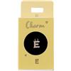Depesche 11834-005 Charm Lettera E, Pendente Placcato Oro per collane, bracciali e Orecchini, Ideale Come Piccolo Regalo