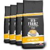 Der-Franz Crema caffè, chicchi interi, 4 x 1000 g