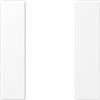 Jung Kit tasti modd. F50 1 fase LS, bianco opaco (riferimento: JUNG LS501TSAWWM)