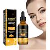 Bploar Siero Vitamina C, Siero Anti-invecchiamento VC Vitamin C Face Serum, Siero Viso con Vitamina C Siero Antirughe Antimacchie Antietà e Illuminante, 30ml