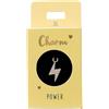 Depesche-Lettere 11834-035 Charm Blitz, Ciondolo Placcato Oro per collane, bracciali e Orecchini, Ideale Come Piccolo Regalo, Multicolore, Normal