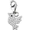 Depesche 11785-080 Charms Express Yourself-Ciondolo per collane e bracciali, Uccello, Placcato Argento, Come Piccolo Regalo, Multicolore, Normal